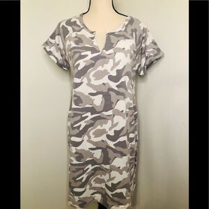 Cable & Gauge camo mini skirt